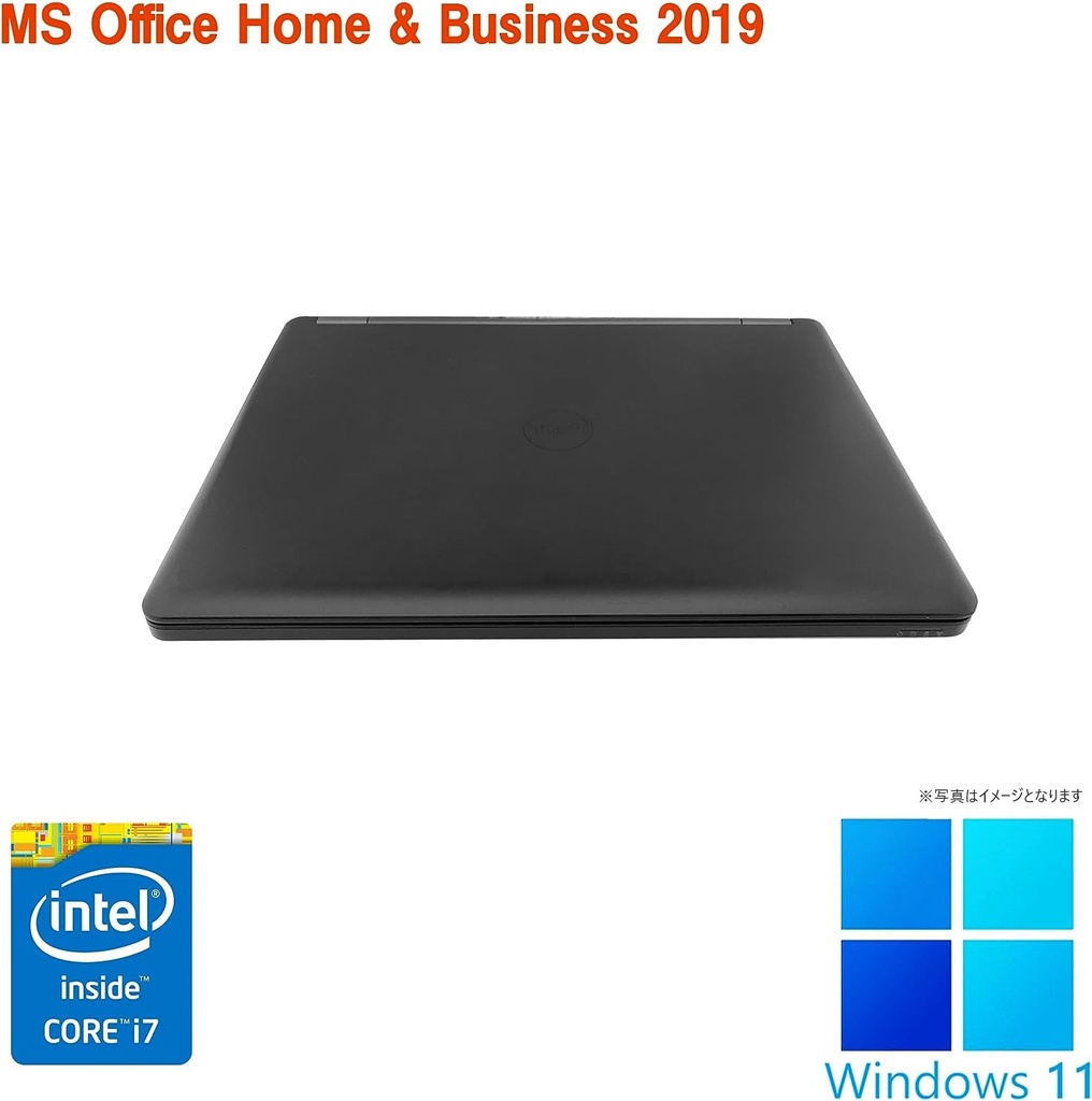 DELL ノートPC E5450/14型/Win 11 Pro/MS Office Hu0026B 2019/Core  i7-5600U/WIFI/Bluetooth/HDMI/16GB/512GB SSD（整備済み品） | Miracle